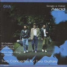 Mario Castelnuovo-Tedesco (1895-1968): Konzert für 2 Gitarren op.201, CD