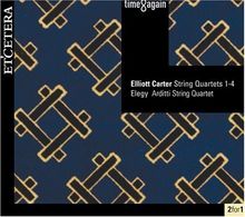 Elliott Carter (1908-2012): Streichquartette Nr.1-4, 2 CDs