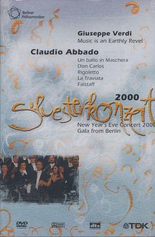 Silvesterkonzert in Berlin 31.12.2000, DVD