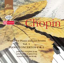 Frederic Chopin (1810-1849): Klavierkonzerte 1+2, CD
