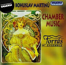 Bohuslav Martinu (1890-1959): Trio f.Flöte,Cello & Klavier, CD
