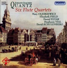 Johann Joachim Quantz (1697-1773): Flötenquartette Nr.1-6, CD