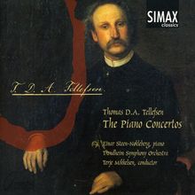 Thomas Tellefsen (1823-1874): Klavierkonzerte Nr.1 & 2, CD