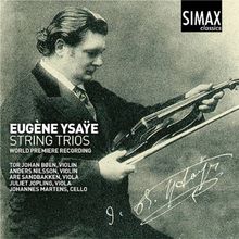 Eugene Ysaye (1858-1931): Streichtrio für 2 Violinen & Viola, CD