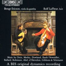 Bengt Ericson,Viola da gamba, CD