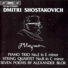 Dimitri Schostakowitsch (1906-1975): Klaviertrio Nr.2 op.67, CD