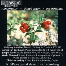 Christian Sinding (1856-1941): Klaviersonate op.91, CD