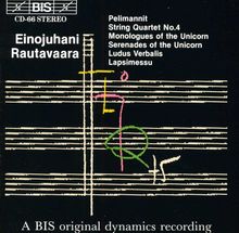 Einojuhani Rautavaara (geb. 1928): Streichquartett Nr.4, CD
