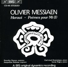 Olivier Messiaen (1908-1992): Harawi-12 Lieder von Liebe und Tod, CD