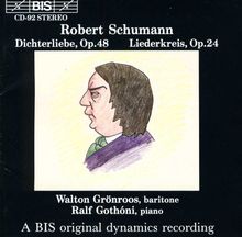 Robert Schumann (1810-1856): Dichterliebe op.48, CD