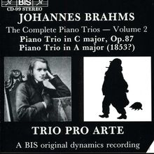 Johannes Brahms (1833-1897): Klaviertrio Nr.2 op.87, CD