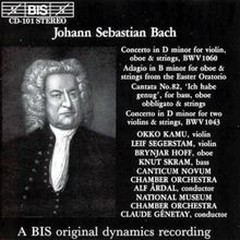 Johann Sebastian Bach (1685-1750): Kantate BWV 82, CD