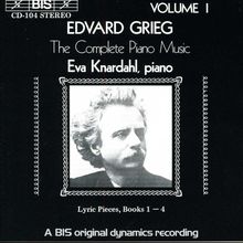 Edvard Grieg (1843-1907): Klavierwerke Vol.1, CD