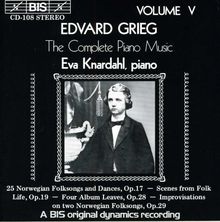 Edvard Grieg (1843-1907): Klavierwerke Vol.5, CD