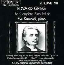 Edvard Grieg (1843-1907): Klavierwerke Vol.7, CD