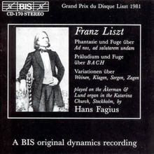 Franz Liszt (1811-1886): Orgelwerke, CD