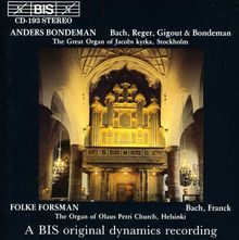 Anders Bondeman,Orgel, CD