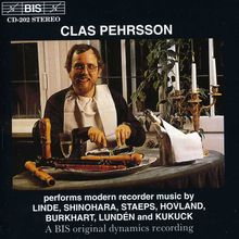 Clas Pehrsson - Modern Recorder Music, CD