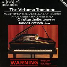 Musik für Posaune & Klavier, CD