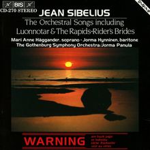 Jean Sibelius (1865-1957): Sämtliche Orchesterlieder, CD