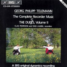 Georg Philipp Telemann (1681-1767): Sämtliche Werke f.Blockflöte Vol.2, CD