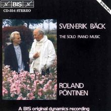 Sven-Erik Bäck (geb. 1919): Klaviermusik, CD