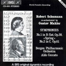 Robert Schumann (1810-1856): Symphonien Nr.1 & 2 (Orch.G.Mahler), CD