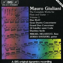 Mauro Giuliani (1781-1829): Werke für Flöte & Gitarre Vol.1, CD
