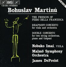 Bohuslav Martinu (1890-1959): Les Fresques de Piero della Francesca, CD