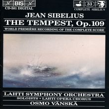 Jean Sibelius (1865-1957): The Tempest op.109, CD