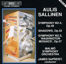 Aulis Sallinen (geb. 1935): Symphonien Nr.4 & 5, CD