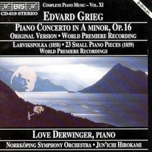 Edvard Grieg (1843-1907): Klavierkonzert op.16, CD