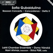 Sofia Gubaidulina (geb. 1931): Konzert für Fagott & tiefe Streicher, CD