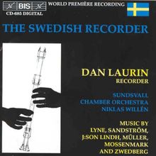 Dan Laurin - The Swedish Recorder, CD