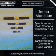 Tauno Marttinen (geb. 1912): Symphonien Nr.1 & 8, CD