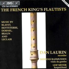 Dan Laurin - The French King's Flautists, CD