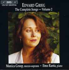 Edvard Grieg (1843-1907): Sämtliche Lieder Vol.2, CD