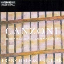 Franz Halasz - Canzoni, CD