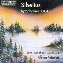 Jean Sibelius (1865-1957): Symphonien Nr.1 & 4, CD