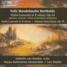 Felix Mendelssohn Bartholdy (1809-1847): Violinkonzert op.64, CD