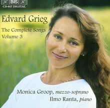 Edvard Grieg (1843-1907): Sämtliche Lieder Vol.3, CD