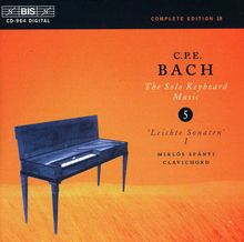 Carl Philipp Emanuel Bach (1714-1788): Cembalosonaten Wq.50 Nr.1-3;Wq.62 Nr.16 & 19, CD
