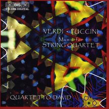 Quartetto David - Music für String Quartet, CD