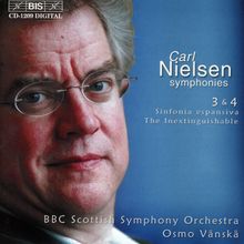 Carl Nielsen (1865-1931): Symphonien Nr.3 & 4, CD