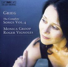 Edvard Grieg (1843-1907): Sämtliche Lieder Vol.4, CD