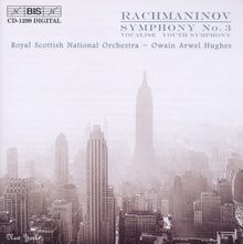  Sergey Rachmaninov: Symphony No. 3 (Hughes,, CD