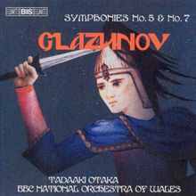 Alexander Glasunow (1865-1936): Symphonien Nr.5 & 7, CD