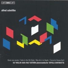 Alfred Schnittke (1934-1998): Quasi una sonate für Violine & Kammerorchester, CD