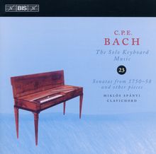 Carl Philipp Emanuel Bach (1714-1788): Cembalosonaten Wq.62 Nr.11 & 4 & Wq.65 Nr.31 & 32, CD