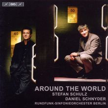 Daniel Schnyder (geb. 1961): Around the World für Sopransaxophon,Bassposaune & Klavier, CD